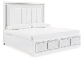 Chalanna Upholstered Storage Bed - Bed - Half Price Furniture