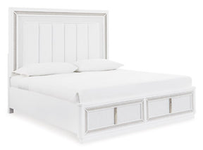 Chalanna Upholstered Storage Bed - Bed - Half Price Furniture