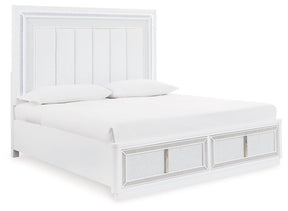 Chalanna Upholstered Storage Bed - Bed - Half Price Furniture