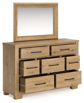 Galliden Dresser and Mirror - Half Price Furniture