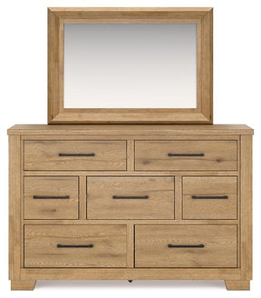 Galliden Dresser and Mirror Half Price Furniture