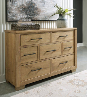 Galliden Dresser and Mirror Half Price Furniture