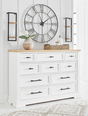 Ashbryn Dresser and Mirror - Dresser and Mirror - Half Price Furniture
