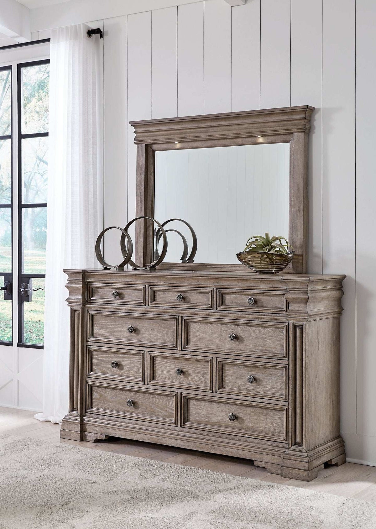 Blairhurst Dresser and Mirror Half Price Furniture