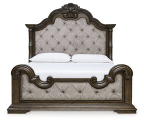 Maylee Upholstered Bed Half Price Furniture