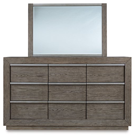 Anibecca Dresser and Mirror  Half Price Furniture
