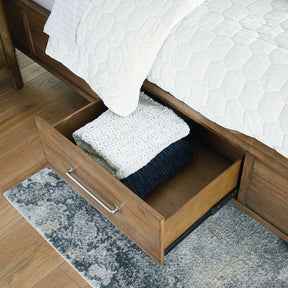 Cabalynn Bed with Storage Half Price Furniture
