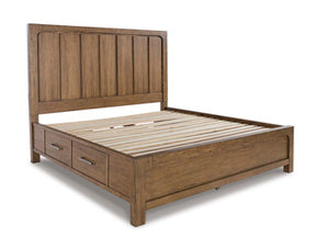 Cabalynn Bed with Storage Half Price Furniture