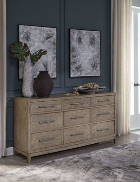 Chrestner Dresser and Mirror Half Price Furniture