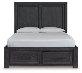 Foyland Panel Storage Bed - Half Price Furniture