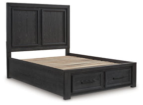 Foyland Panel Storage Bed - Half Price Furniture