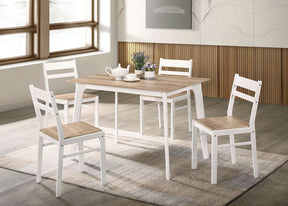 DEBBIE 5 Pc. Dining Table Set Half Price Furniture