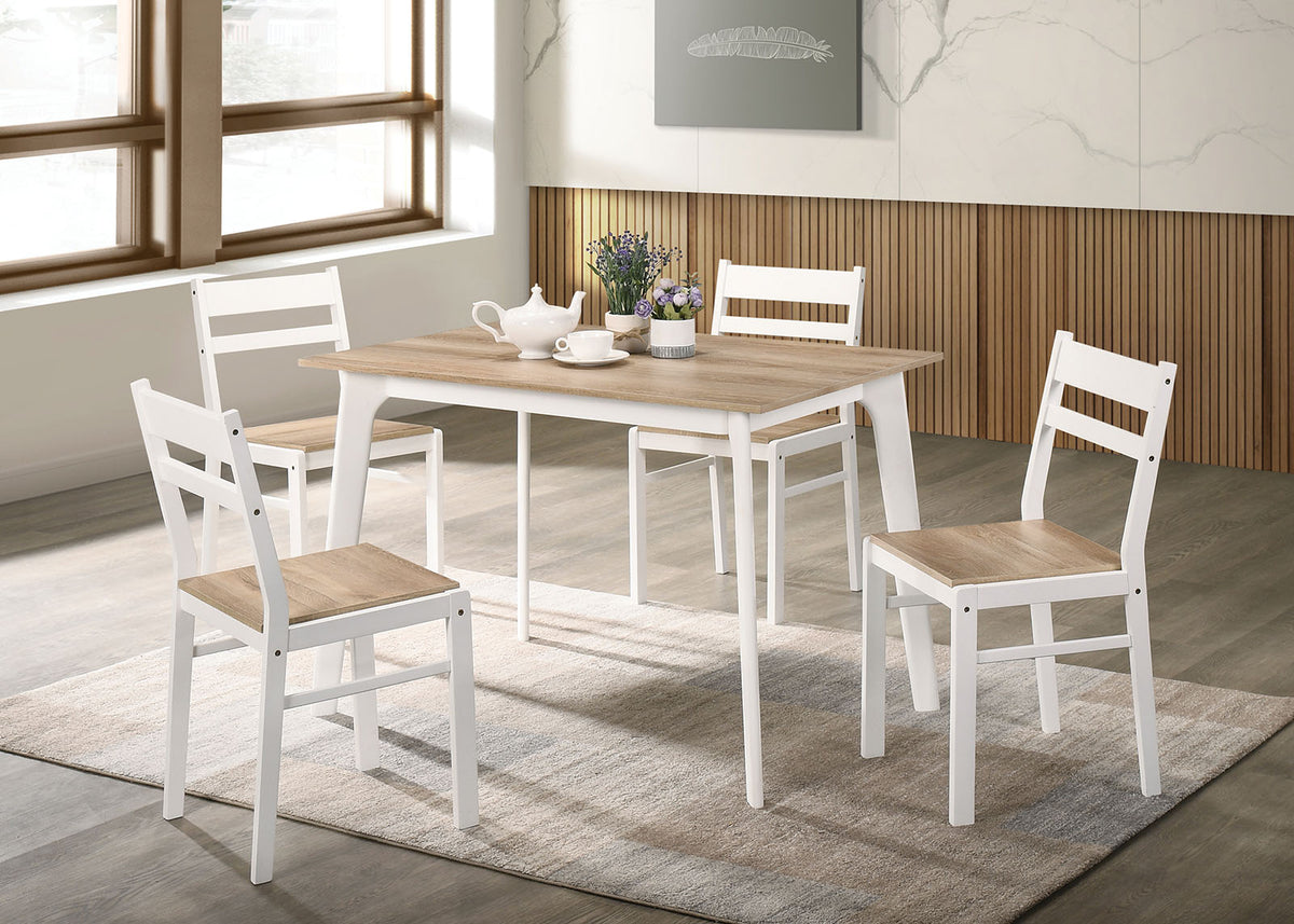 DEBBIE 5 Pc. Dining Table Set DEBBIE 5 Pc. Dining Table Set Half Price Furniture