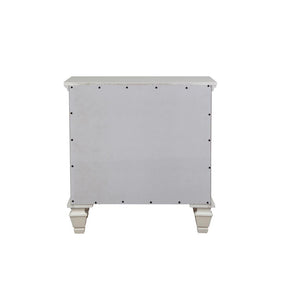 Sandy Beach 3-drawer Nightstand Cream White Half Price Furniture