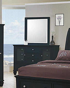 Sandy Beach 11-drawer Dresser Black - Dresser - Half Price Furniture
