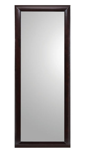 Phoenix Rectangular Standing Floor Mirror Black - Mirror - Half Price Furniture