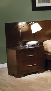 Jessica Nightstand Panels Cappuccino (Set of 2) Half Price Furniture