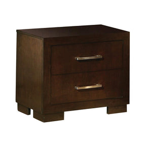 Jessica Nightstand Panels Cappuccino (Set of 2) - Bed - Half Price Furniture