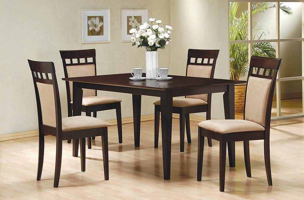 Gabriel Rectangular Dining Table Cappuccino - Half Price Furniture