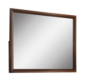 Serenity Rectangle Dresser Mirror Rich Merlot Half Price Furniture