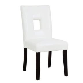 Shannon Open Back Upholstered Dining Chairs White (Set of 2) - Dining Chair - Half Price Furniture