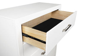 Jessica 5-drawer Chest White - Chest - Half Price Furniture