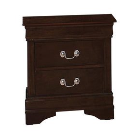 Louis Philippe 2-drawer Nightstand Cappuccino - Half Price Furniture