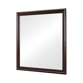 Louis Philippe Square Dresser Mirror Cappuccino - Mirror - Half Price Furniture