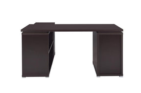 Yvette L-shape Office Desk - Desk - Half Price Furniture