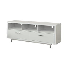 Casey 2-drawer Rectangular TV Console White - TV Stand - Half Price Furniture