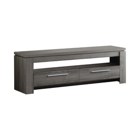 Elkton 2-drawer TV Console Weathered Grey - Half Price Furniture