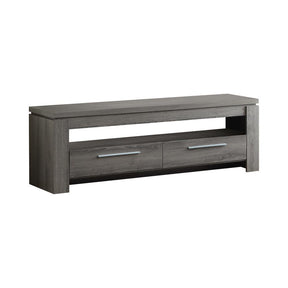 Elkton 2-drawer TV Console Weathered Grey - TV Stand - Half Price Furniture