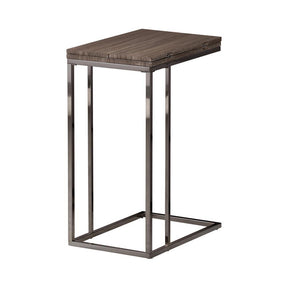 Pedro Expandable Top Accent Table Weathered Grey and Black - End Table - Half Price Furniture