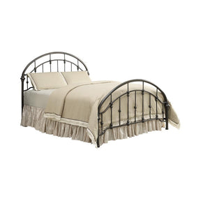 Rowan Queen Bed Dark Bronze Half Price Furniture