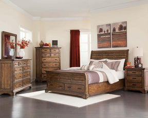 Elk Grove 7-drawer Chest Vintage Bourbon - Chest - Half Price Furniture
