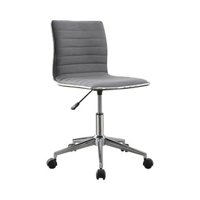Chryses Adjustable Height Office Chair Grey and Chrome Chryses Adjustable Height Office Chair Grey and Chrome Half Price Furniture