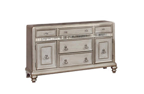 Bling Game 5-drawer Dining Server Metallic Platinum - Server - Half Price Furniture