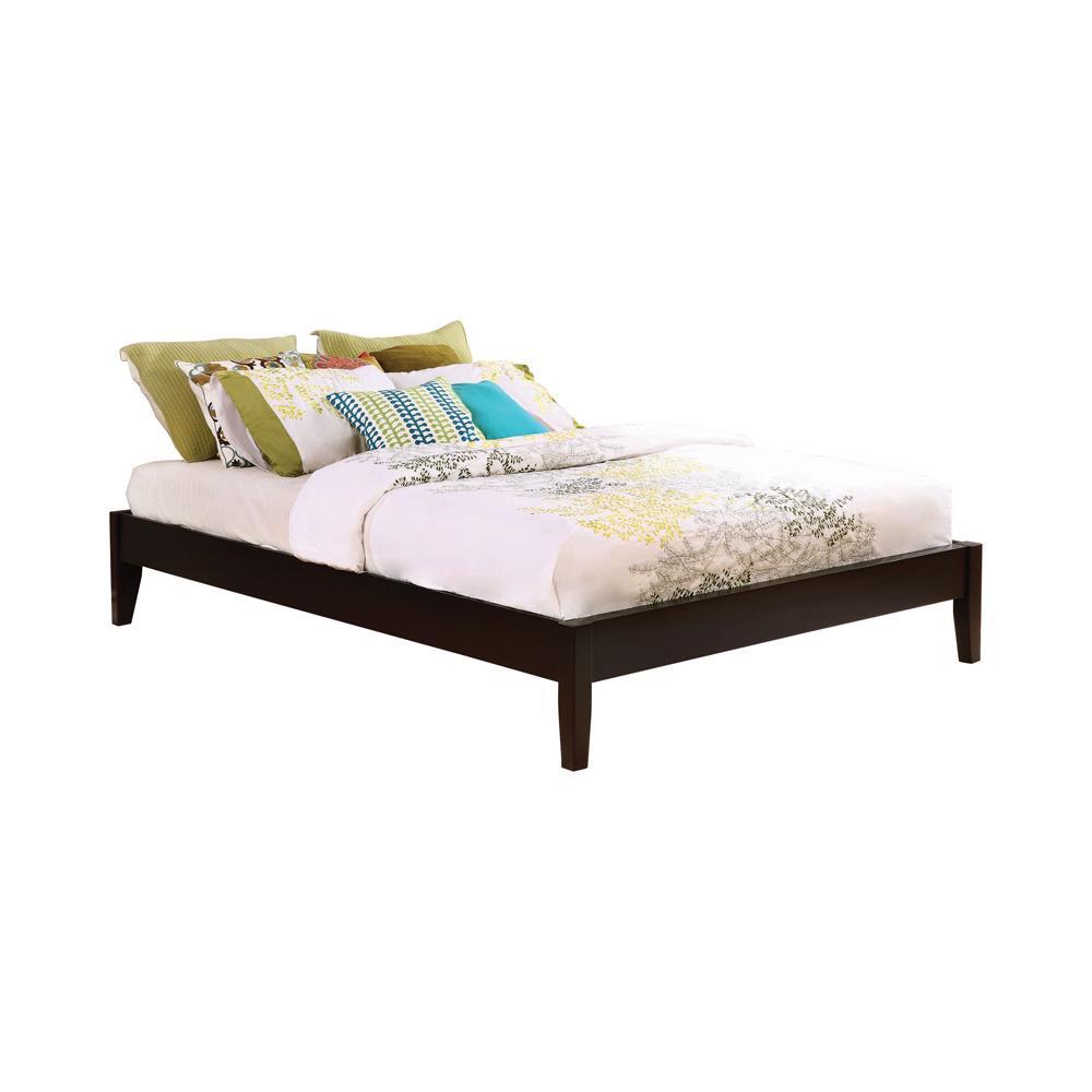Hounslow California King Universal Platform Bed Cappuccino  Half Price Furniture
