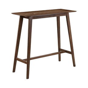 Finnick Rectangular Bar Table Walnut - Half Price Furniture