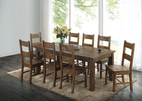 Coleman Dining Side Chairs Rustic Golden Brown (Set of 2) - Dining Chair - Half Price Furniture