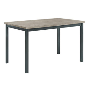 Garza Rectangular Dining Table Black - Dining Table - Half Price Furniture