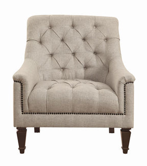 Avonlea Sloped Arm Upholstered Chair Grey Avonlea Sloped Arm Upholstered Chair Grey Half Price Furniture