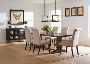 Alana Tufted Back Upholstered Side Chairs Beige (Set of 2)  Half Price Furniture