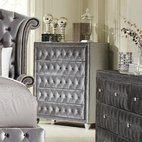 Deanna 5-drawer Rectangular Chest Grey  Half Price Furniture