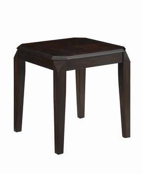 Baylor Square End Table Walnut - End Table - Half Price Furniture