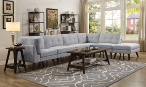 Churchill Modern Grey Corner - Corner - Half Price Furniture