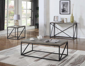 Birdie Rectangular Coffee Table Sonoma Grey - Coffee Table - Half Price Furniture