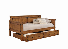 Oakdale Twin Daybed Rustic Honey - Daybed - Half Price Furniture