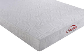 Keegan Twin Memory Foam Mattress White - Mattress - Half Price Furniture