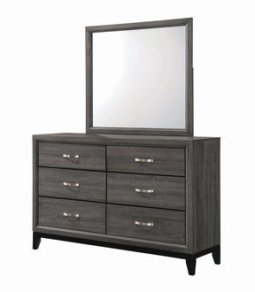 Watson Dresser Mirror Grey Oak - Mirror - Half Price Furniture